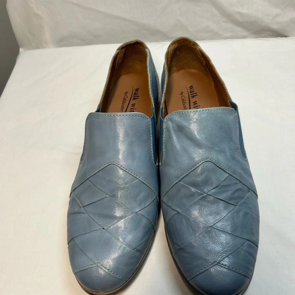 Coldwater Creek NWOT stormy blue flats‎